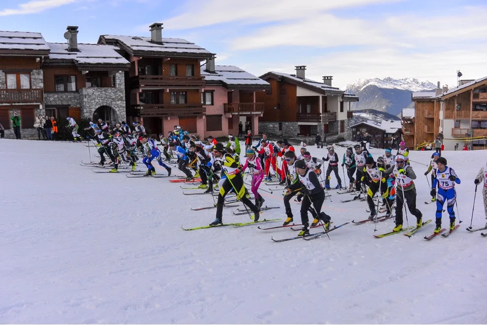 ski de randonnée à Valmorel